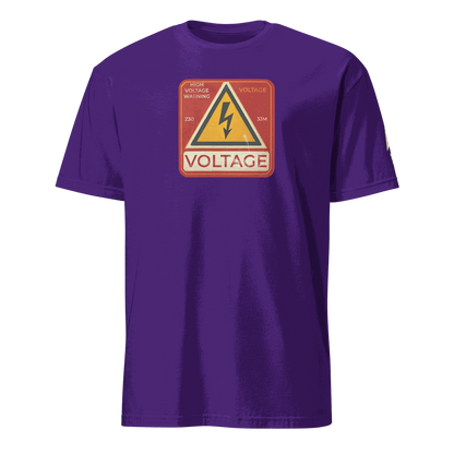 High Voltage Warning Sign T-shirt 