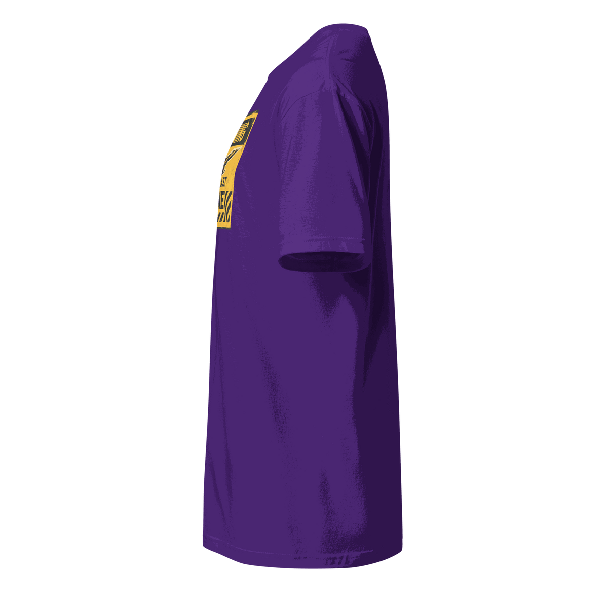 Purple Jet Blast Zone t-shirt with aviation-themed design, perfect pilot gift for him or her