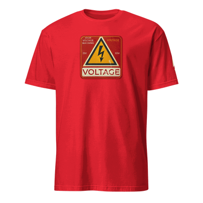 High Voltage Warning Sign T-shirt 