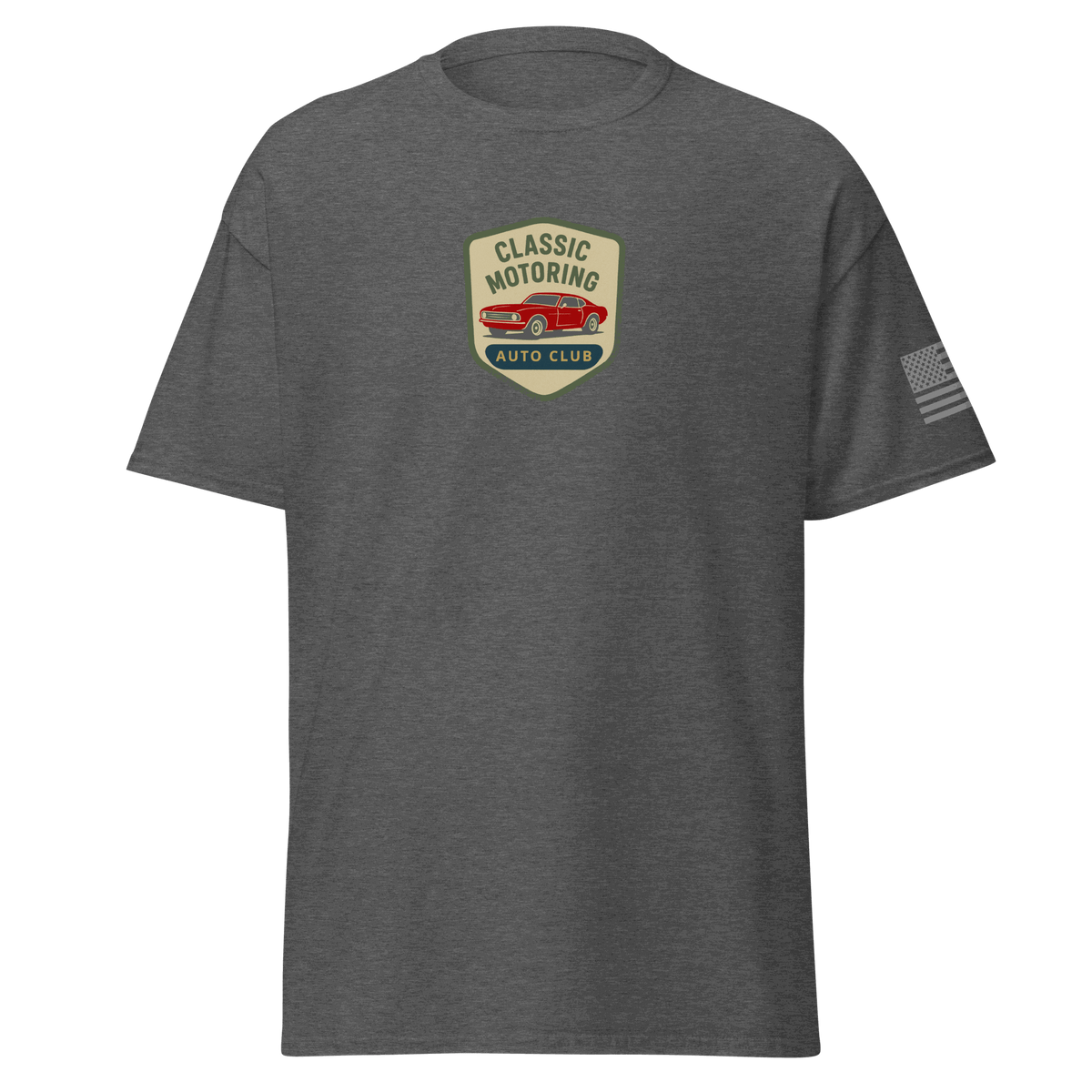 Product mockup Classic Motoring cotton t-shirt - Unisex, Trendy & Comfortable Tee