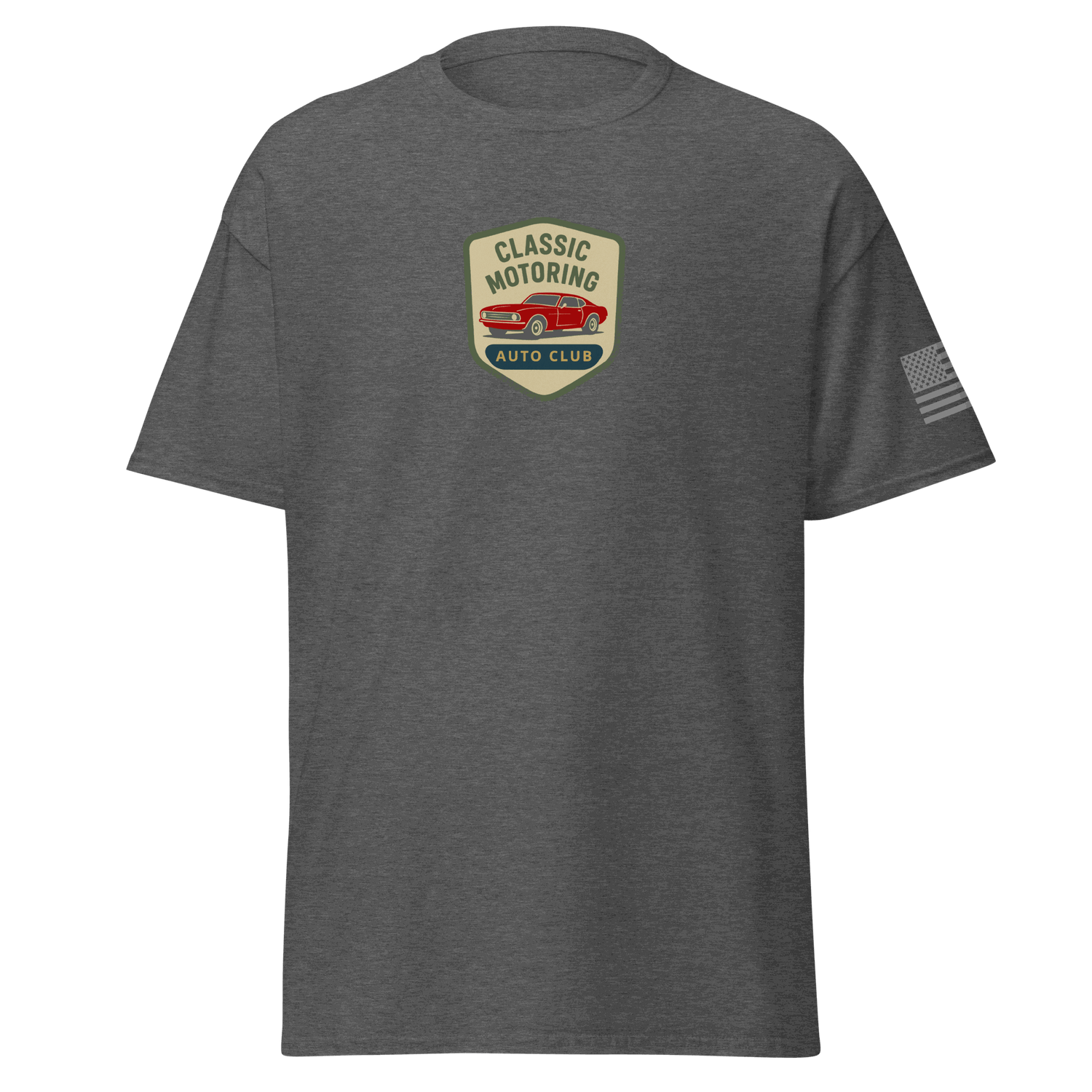 Product mockup Classic Motoring cotton t-shirt - Unisex, Trendy &amp; Comfortable Tee