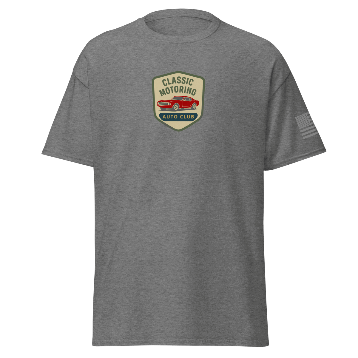 Product mockup Classic Motoring cotton t-shirt - Unisex, Trendy & Comfortable Tee