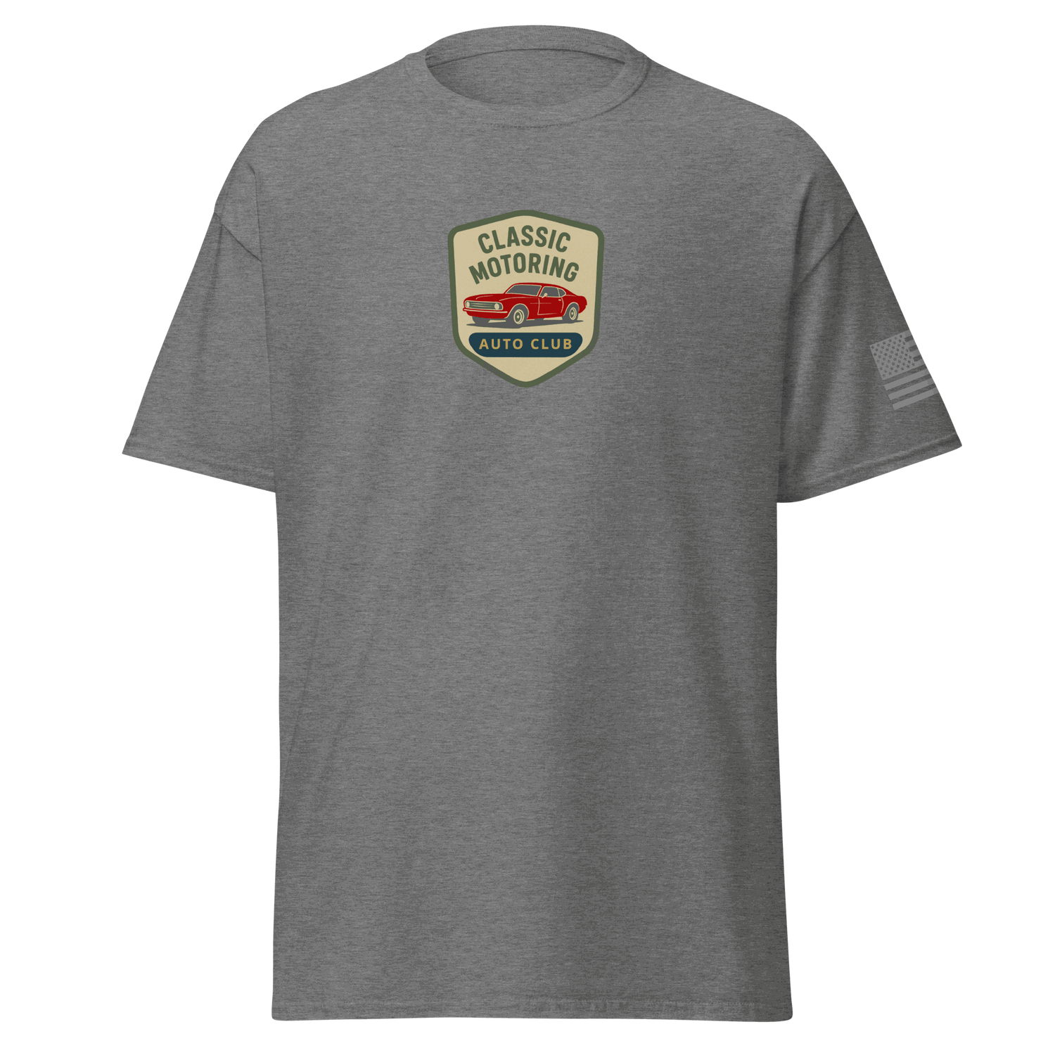 Product mockup Classic Motoring cotton t-shirt - Unisex, Trendy &amp; Comfortable Tee