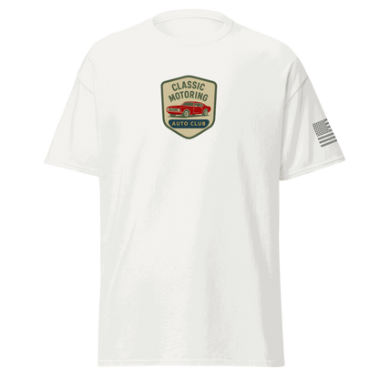 Product mockup Classic Motoring cotton t-shirt - Unisex, Trendy &amp; Comfortable Tee