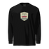 Classic Motoring Long Sleeve Shirt shield logo center chest