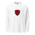 Aviation Jet Shield long sleeve t-shirt in garment-dyed heavyweight cotton with relaxed fit and rib cuffs