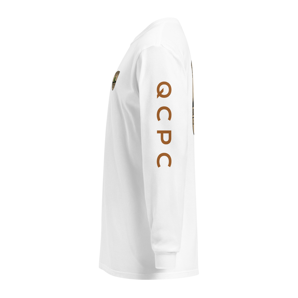 Queen Creek Pcar Club long sleeve shirt with bold logo and relaxed fit