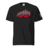 Black Los Angeles Tee with red supercar and city skyline graphic on front
