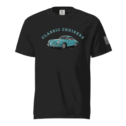 Vintage sports car graphic on soft 100% cotton vintage t-shirt