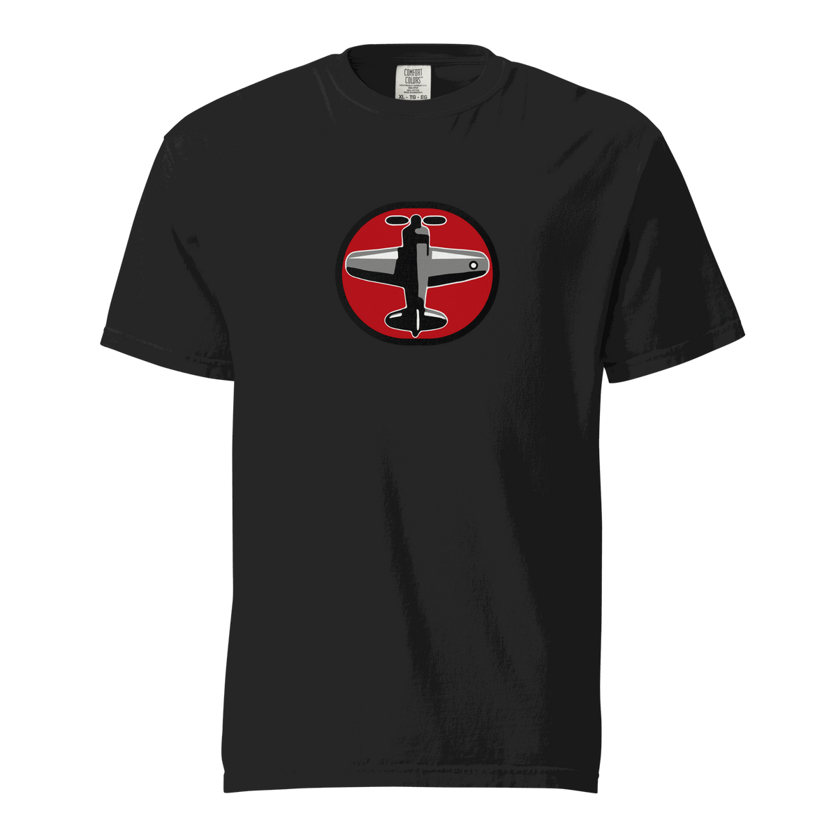 Prop 1 Unisex garment-dyed heavyweight t-shirt made of 100% ring-spun cotton with relaxed fit and durable double-needle stitching