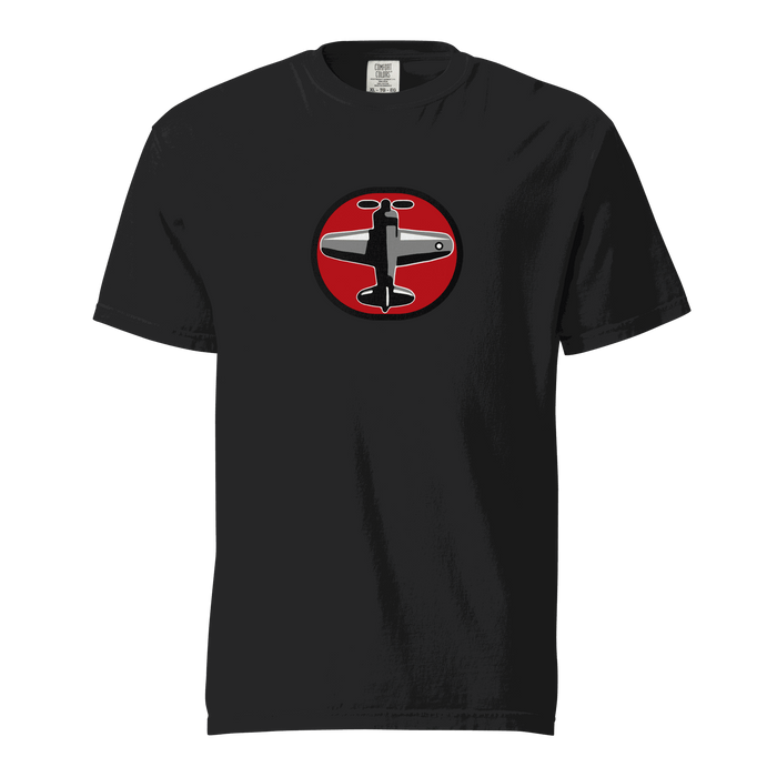 Prop 1 Unisex garment-dyed heavyweight t-shirt made of 100% ring-spun cotton with relaxed fit and durable double-needle stitching