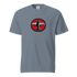 Prop 1 Unisex heavyweight garment-dyed t-shirt made of 100% ring-spun cotton with relaxed fit and durable double-needle stitching