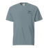 Blue Flying Machine T-shirt with Goggles Design, 100% Cotton, Unisex Heavyweight Tee