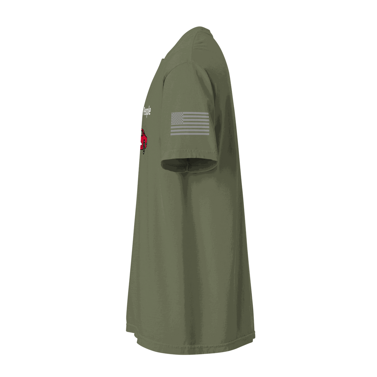 Funny car lover t-shirt with "Driving Is Better Than People" slogan for car enthusiasts