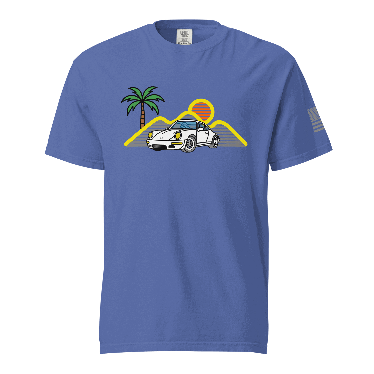 Sports Car Sunset Sports Car T-Shirt