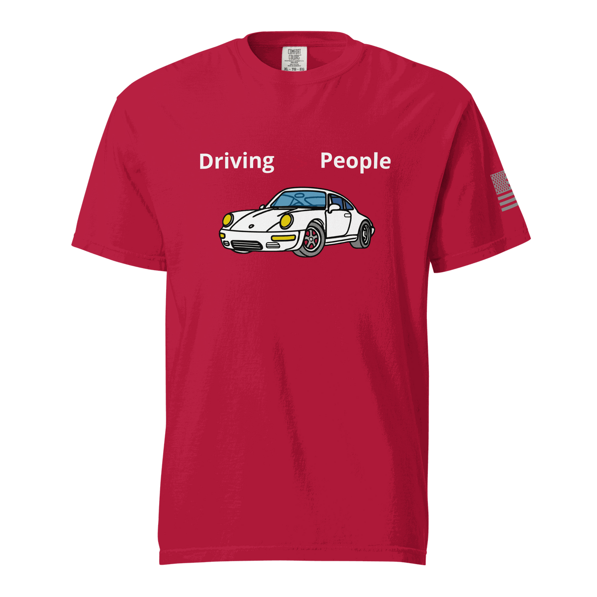 Unisex Car T-shirt with bold graphic print, soft breathable cotton, and relaxed fit for everyday wear