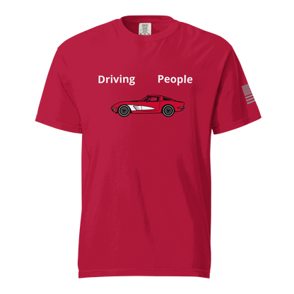 Funny car lover t-shirt Driving Is Better Than People T-Shirt