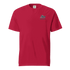 Red Flying machine t shirt with aviation life graphic, 100% cotton, breathable and durable design
