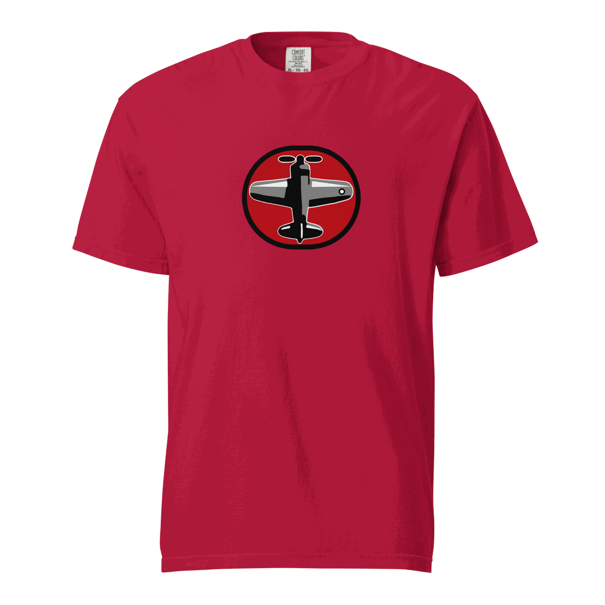 Prop 1 Unisex garment-dyed heavyweight t-shirt made of 100% ring-spun cotton with relaxed fit and durable stitching