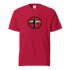 Red Prop 1 Unisex garment-dyed heavyweight t-shirt with airplane graphic on the chest