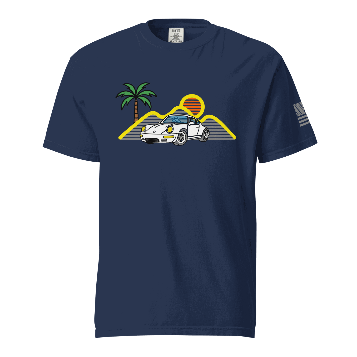 Sports Car Sunset Sports Car T-Shirt