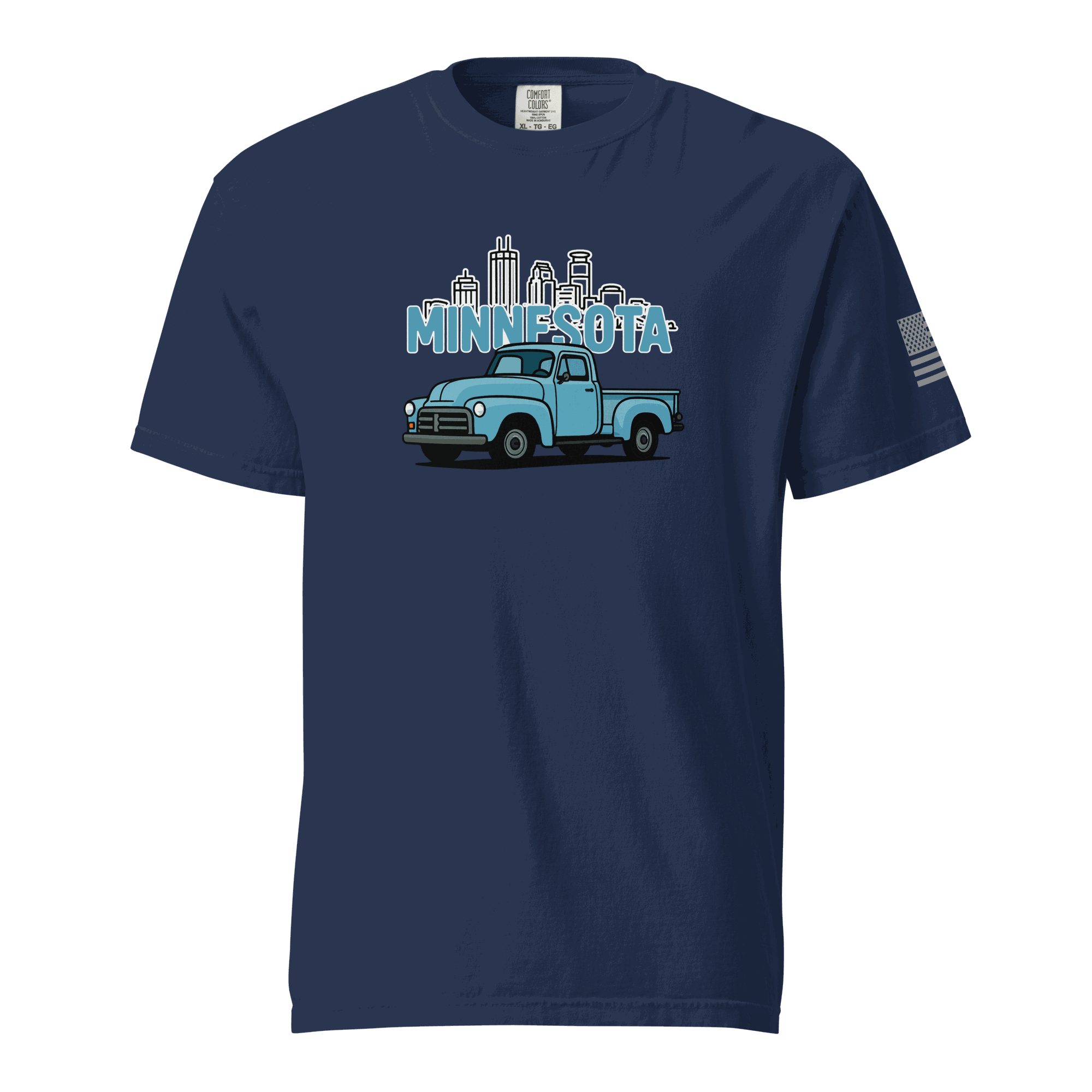 Minnesota Classic Truck T-Shirt - Vintage Car Enthusiasts Apparel