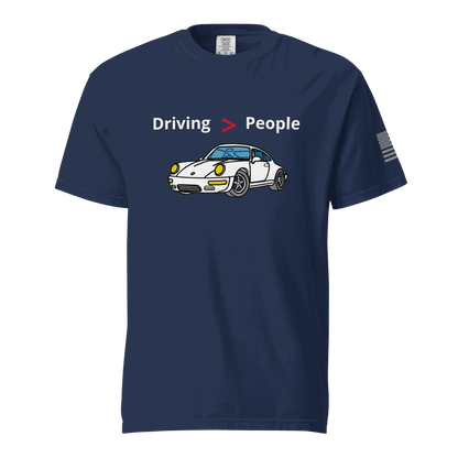 Car T-shirt . This shirt says it so you don’t have to. Cars are better than people