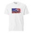 F4U Corsair heavyweight tee with bold Corsair silhouette print on durable garment-dyed cotton pilot T-shirt
