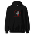 Black automotive hoodie with red and gray manual gear shift graphic and "Endangered Species Save A Manual" text, soft and durable fabric