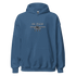 Co-Pilot Unisex Hoodie black stylish travel hoodie with adjustable hood and kangaroo pocket
