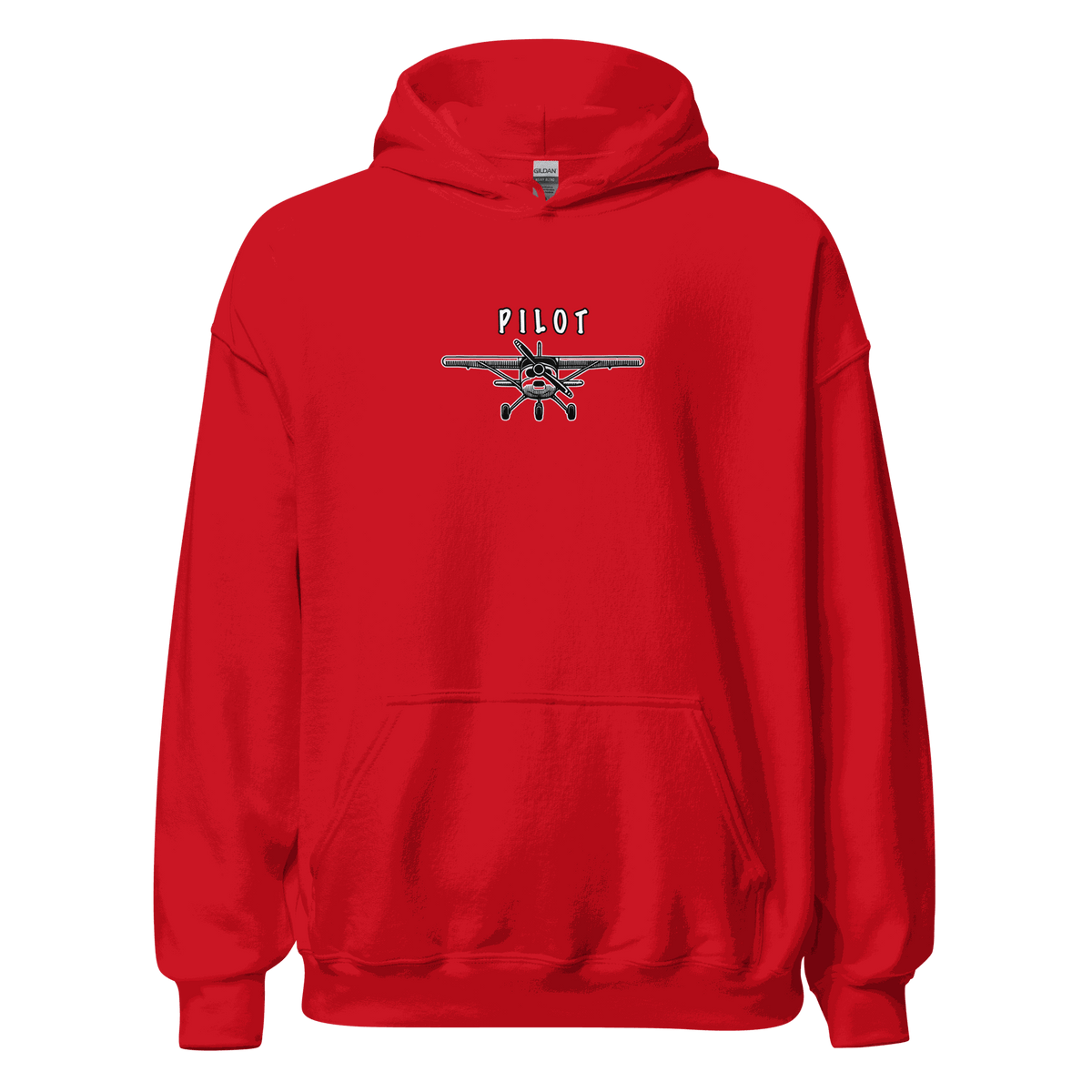 Aviation Pilot Unisex Hoodie in classic design for pilots and aviation enthusiasts, cozy and stylish essential apparel