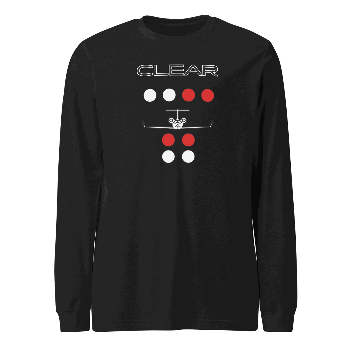 Unisex Flying T-shirt long sleeve cotton tee for casual and formal wear