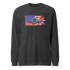 Unisex Airplane Tee F4U Corsair long sleeve shirt in cotton blend
