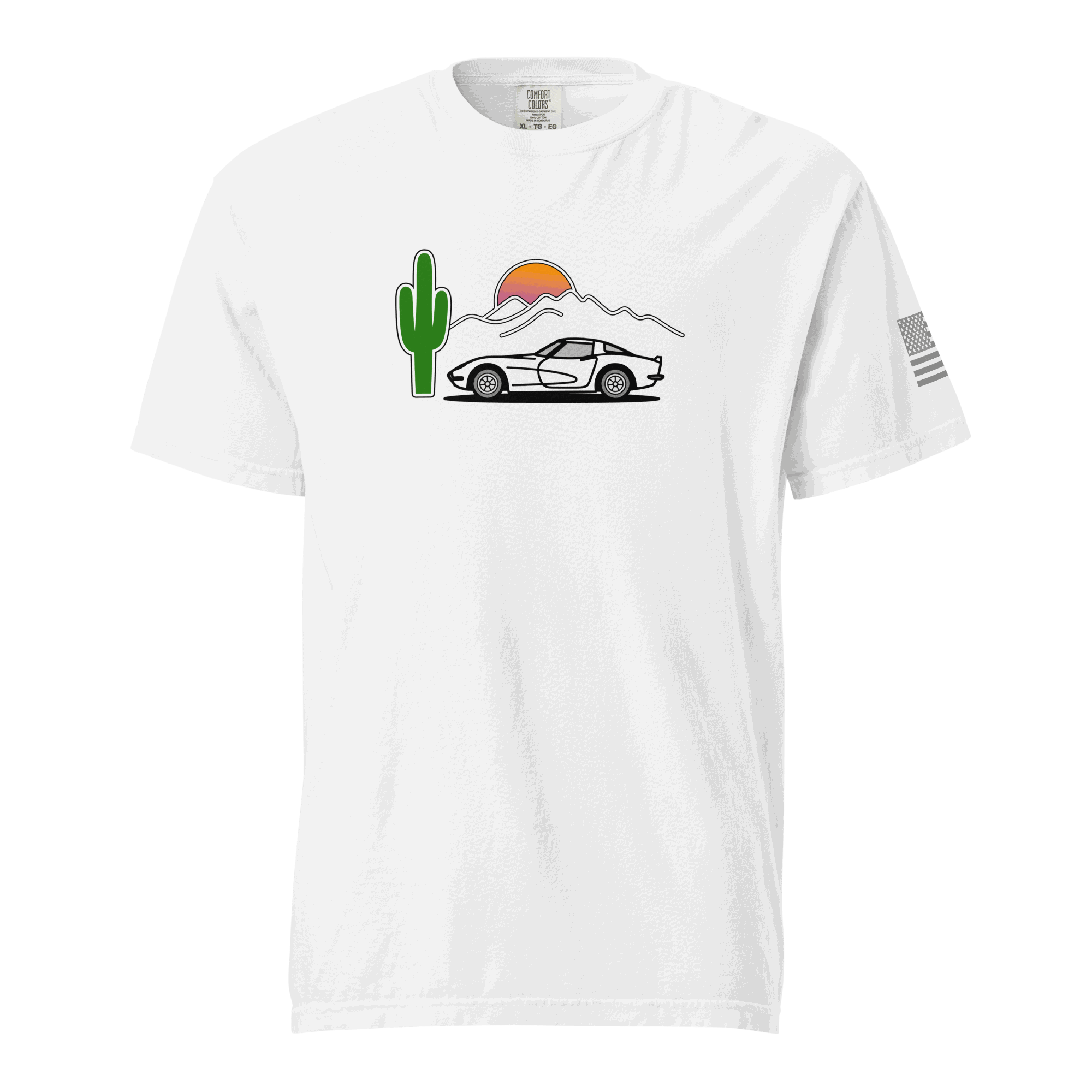 Vintage corvette t-shirt Retro Muscle Car Tee Classic - Prop and Piston