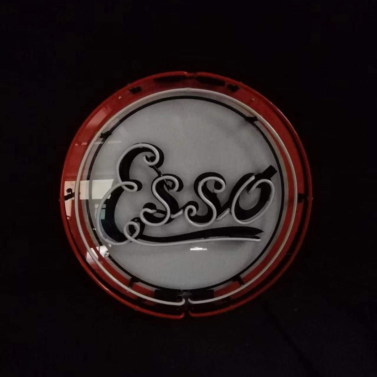 Vintage Style Esso Logo Neon Signs Light - Prop and Piston