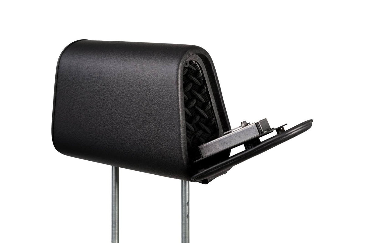 The Vulcan Headrest Safe bundle for trucks and SUVs with biometric lock and universal fit