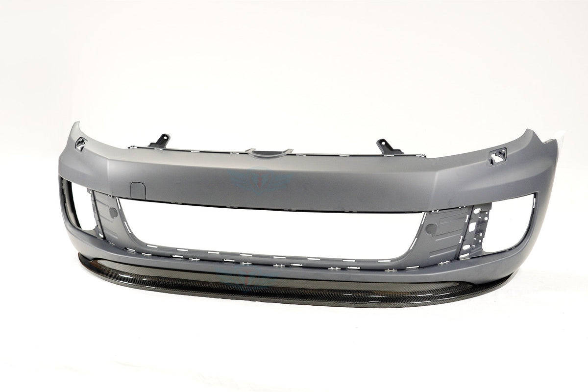 2010-2013 Volkswagen MK6 GTI Euro Style Genuine Carbon Fiber Front Lip | FYBR