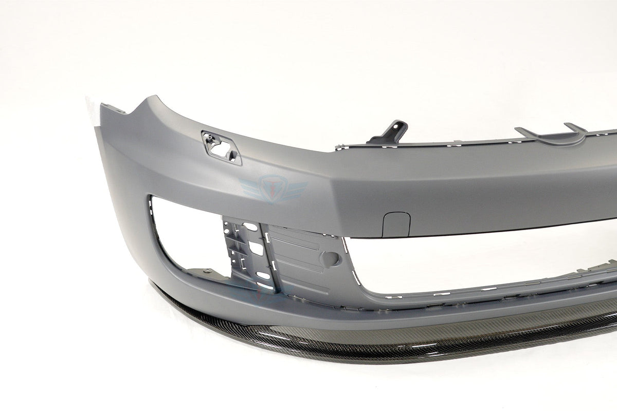 2010-2013 Volkswagen MK6 GTI Euro Style Genuine Carbon Fiber Front Lip | FYBR