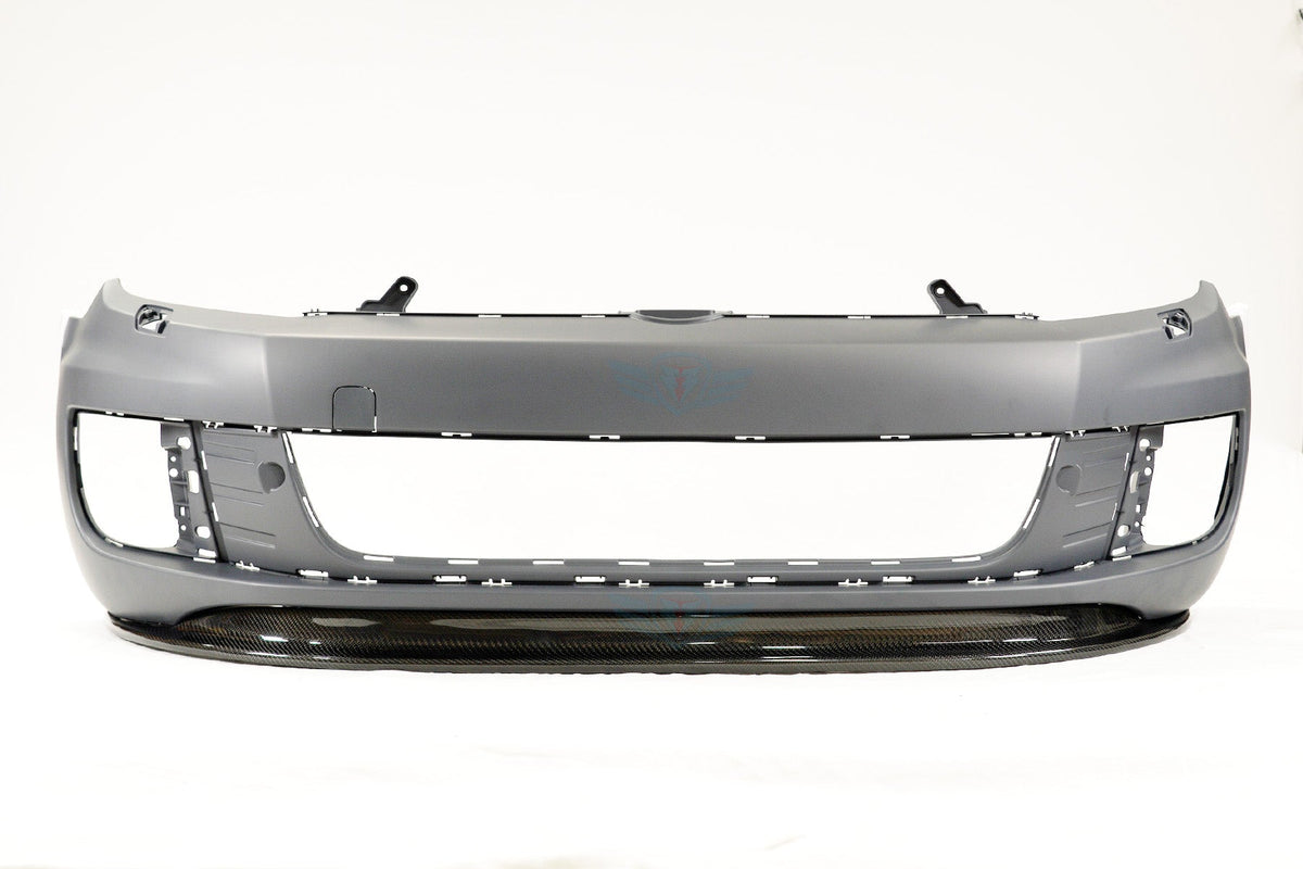 2010-2013 Volkswagen MK6 GTI Euro Style Genuine Carbon Fiber Front Lip | FYBR