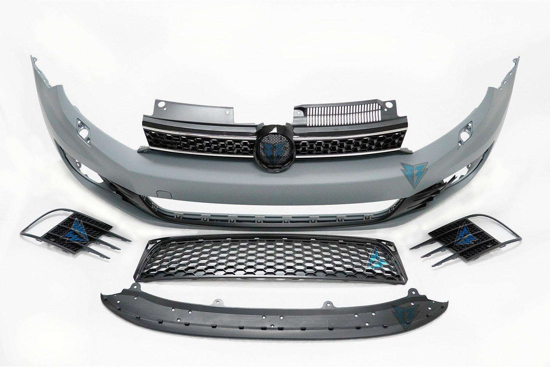 2010-2014 Volkswagen MK6 Golf GTI Style Front Bumper Conversion Kit - Prop and Piston