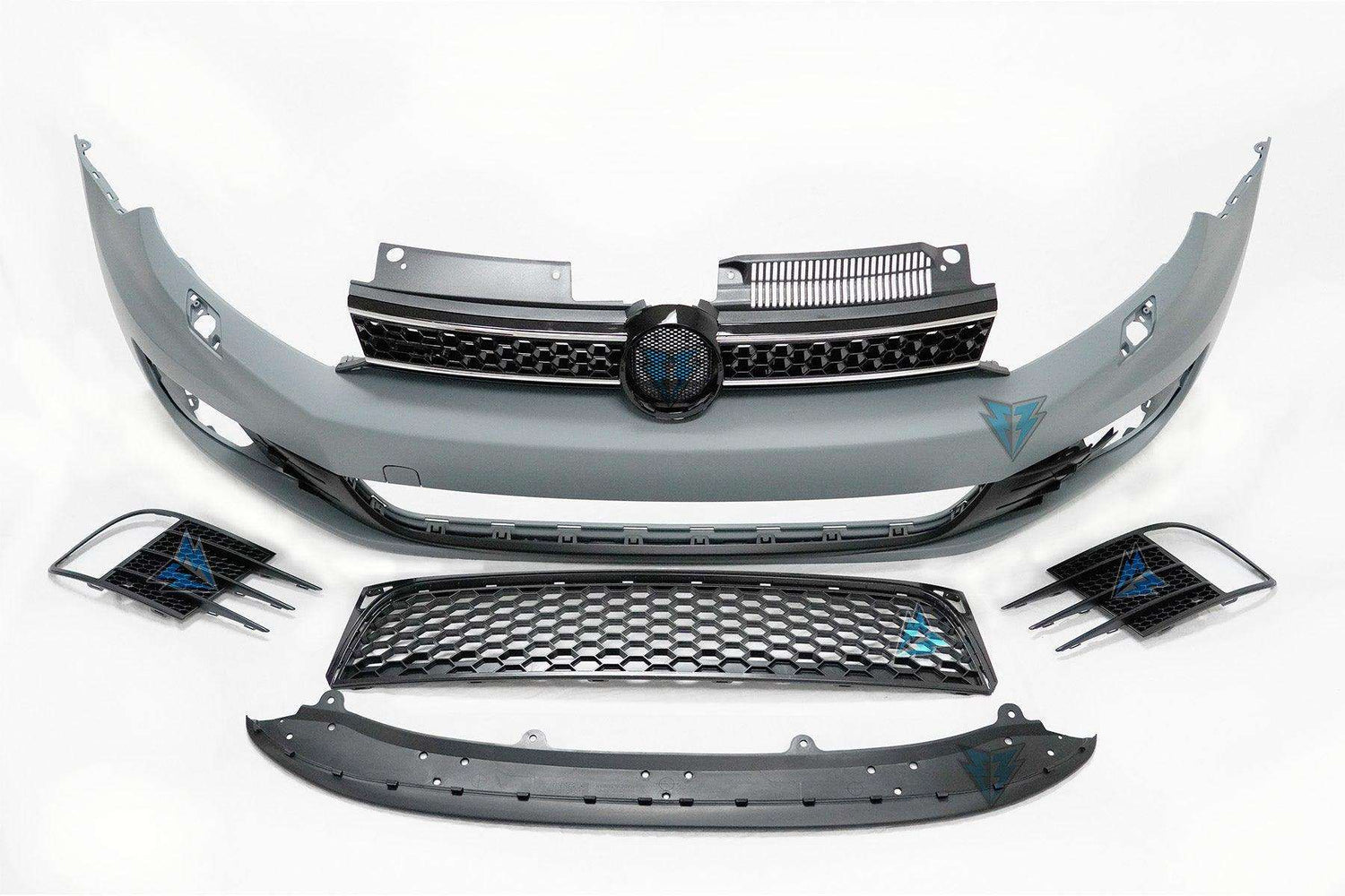 2010-2014 Volkswagen MK6 Golf GTI Style Front Bumper Conversion Kit - Prop and Piston