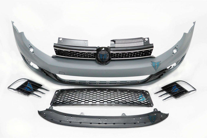 2010-2014 Volkswagen MK6 Golf GTI Style Front Bumper Conversion Kit - Prop and Piston