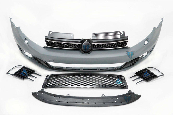 2010-2014 Volkswagen MK6 Golf GTI Style Front Bumper Conversion Kit - Prop and Piston