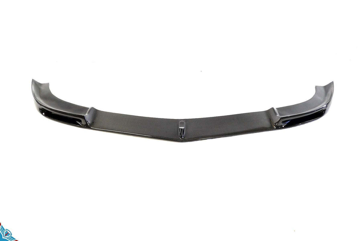 FYBR Genuine Carbon VRX Fiber Front Lip for W204 Mercedes C63 AMG Style Front Bumper Conversions