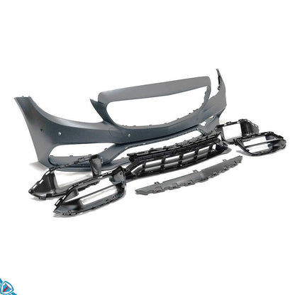 2019-2021 Mercedes-Benz (W205) Facelift C Class to C63 AMG Style Front Bumper Conversion Kit - Prop and Piston