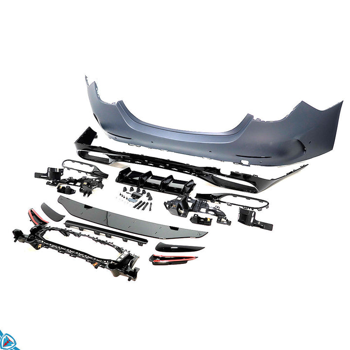2022-2025 Mercedes-Benz (W206) Pre-Facelift C63 AMG Style Rear Bumper Conversion Kit - Prop and Piston