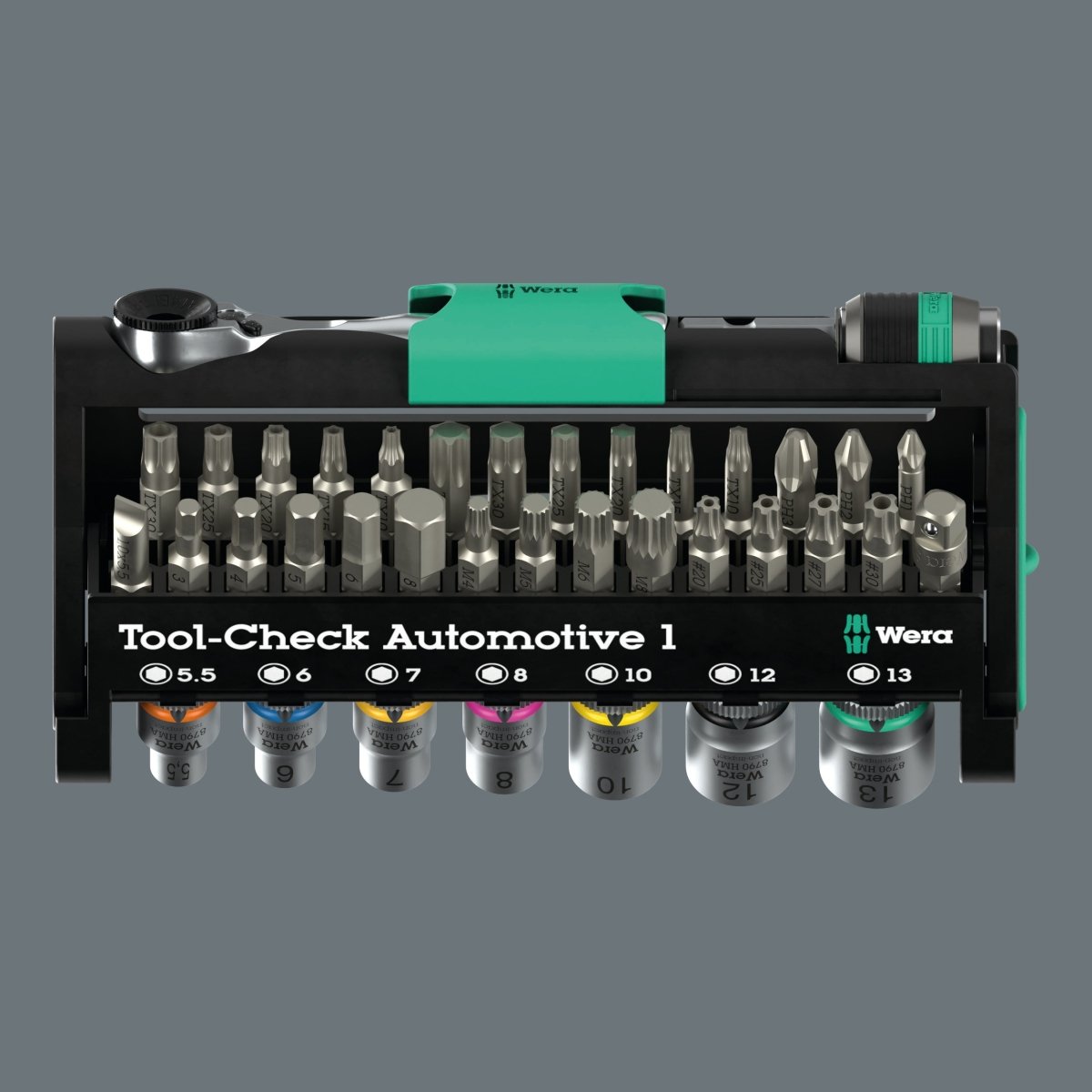 Wera Tool-Check Automotive 1 38 Pieces Metric 05049065001 - Prop and Piston
