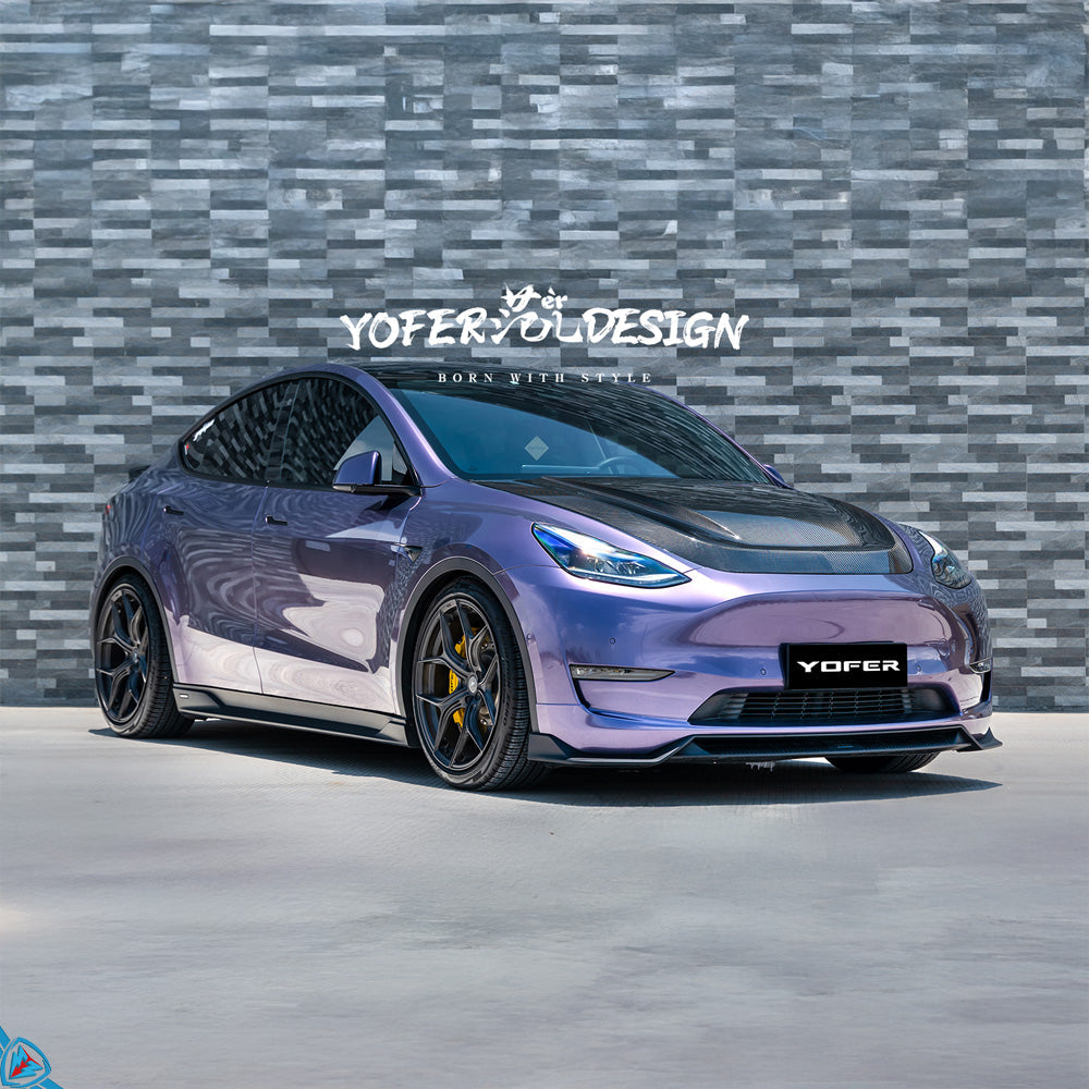 2020-2024 Tesla Model Y (1st Gen) Dragon Essence Aero PRO Polypropylene (PP) Aero Body Kit | Yofer